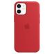 Оригінальний чохол MagSafe Silicone Case для Apple iPhone 12 mini (MHKW3ZE/A) - (PRODUCT) RED (253694R). Фото 4 з 6