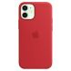 Оригинальный чехол MagSafe Silicone Case для Apple iPhone 12 mini (MHKW3ZE/A) - Red (253694R). Фото 2 из 6