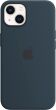 Оригінальний чохол Silicone Case with MagSafe для Apple iPhone 13 (MM293ZE/A) - Abyss Blue (279896DB)