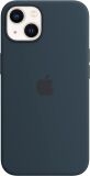 Оригинальный чехол Silicone Case with MagSafe для Apple iPhone 13 (MM293ZE/A) - Abyss Blue: фото 1 из 5