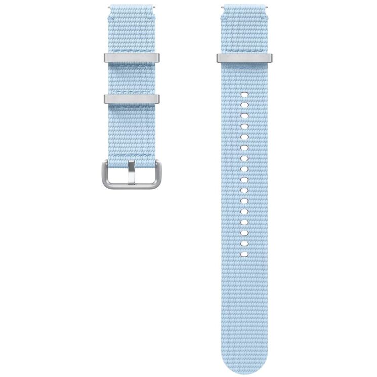 Оригинальный ремешок Athleisure Band (M/L) для Samsung Galaxy Watch 4 / 4 Classic / 5 / 5 Pro / 6 / 6 Classic / 7 / FE (ET-SOL31LLEGEU) - Sky Blue: фото 2 из 3