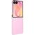 Оригинальный защитный чехол Clear Case (FF) для Samsung Galaxy Flip 8 (EF-QF776CTEGUA) - Transparency: фото 1 из 5