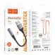 Переходник Hoco LS36 Fresh Digital USB to 3.5mm - Black (896328B). Фото 7 из 9
