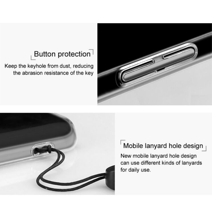 Пластиковий чохол IMAK Crystal для Samsung Galaxy A9 2018 (A920) - Transparent: фото 8 з 11