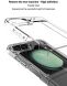 Пластиковый чехол IMAK Crystal II Pro для Motorola Razr 50 - Transparent (358709T). Фото 10 из 11