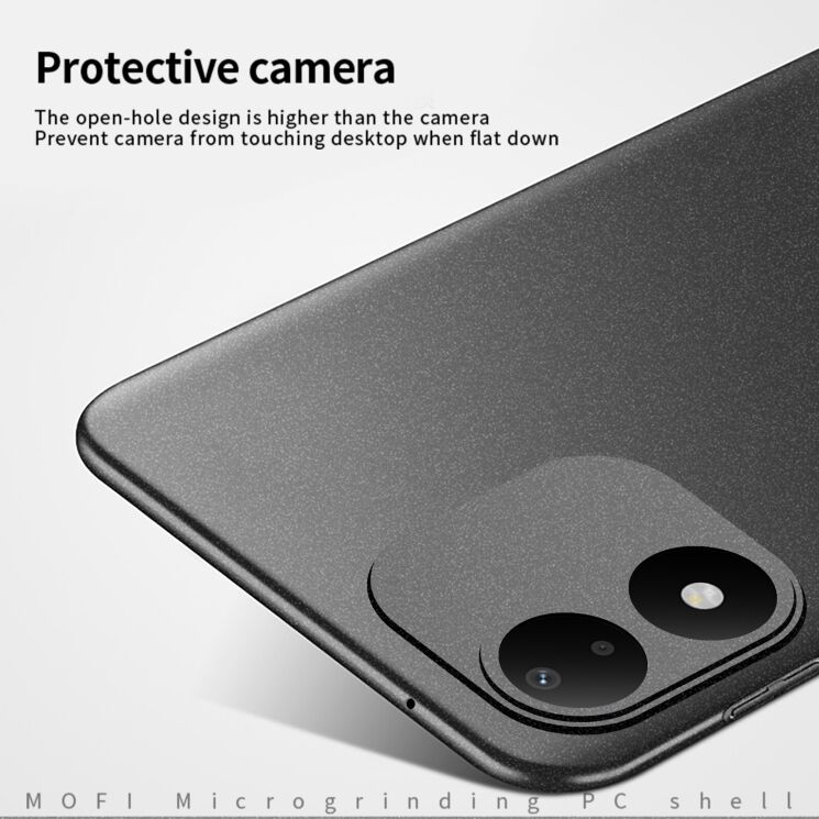 Пластиковий чохол MOFI Matte Series для Xiaomi Redmi Note 17 (4G/5G) - Black (430047B) Пластиковий чохол MOFI Matte Series для Xiaomi Redmi Note 17 (4G/5G) - Black: фото 5 з 9