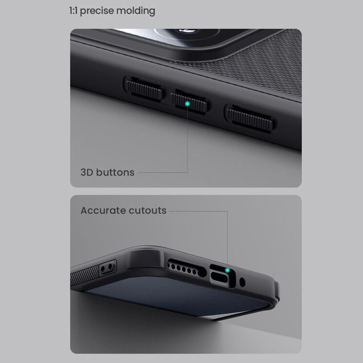 Пластиковый чехол NILLKIN Frosted Shield Pro Magnetic для Xiaomi 15 - Black: фото 17 из 18