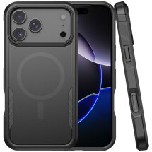 Протиударний чохол Reframe Hybrid MagSafe для iPhone 17 Pro Max - Matte Black: фото 1 з 6