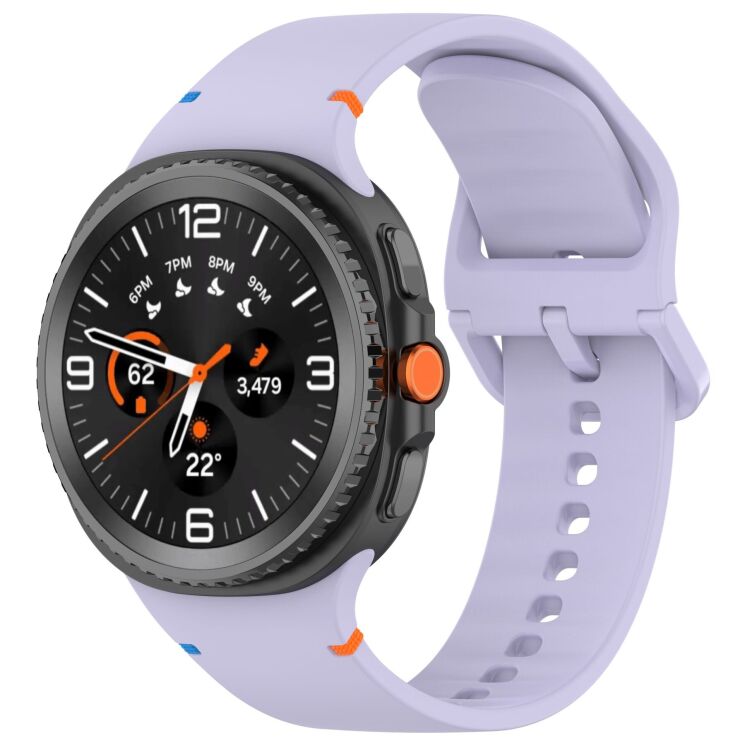 Ремешок ArmorStandart Soft Silicone (S/M) для Samsung Galaxy Watch 8 (40/44mm) / 8 Classic - Lavander: фото 1 из 6