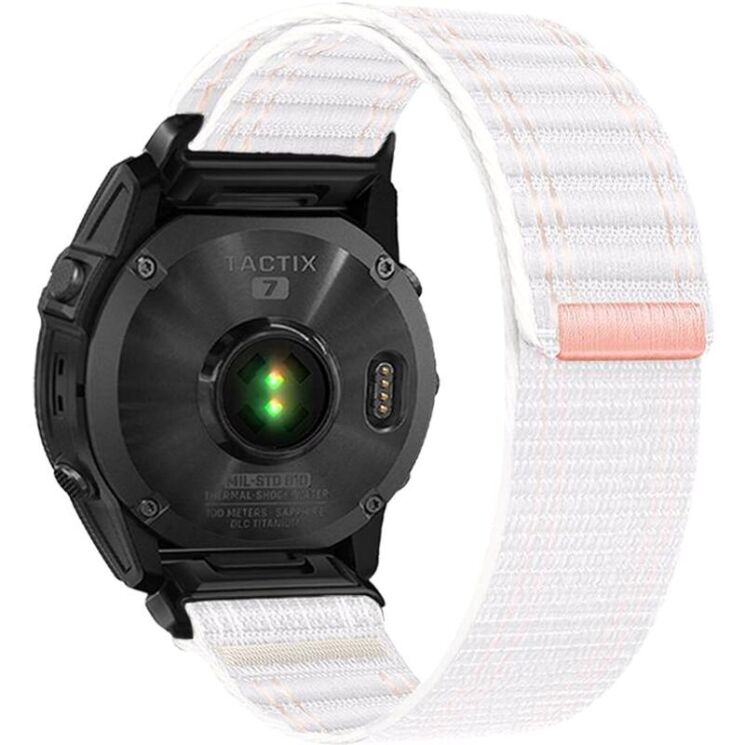 Ремешок ArmorStandart Sprint для часов Garmin c креплением Quick Fit 20mm - White: фото 1 из 1