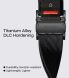Ремінець AULUMU C03 Titanium Mag Buckle Quick-Release Band для Apple Watch 46 / 45 / 44 / SE 44 / 42 (Series 1-3) / Ultra (Gen 1-4) - Silver / Black (398001BS). Фото 7 з 12
