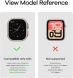 Ремінець AULUMU C03 Titanium Mag Buckle Quick-Release Band для Apple Watch 46 / 45 / 44 / SE 44 / 42 (Series 1-3) / Ultra (Gen 1-4) - Silver / Black (398001BS). Фото 4 з 12