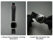 Ремінець AULUMU C03 Titanium Mag Buckle Quick-Release Band для Apple Watch 46 / 45 / 44 / SE 44 / 42 (Series 1-3) / Ultra (Gen 1-4) - Silver / Black (398001BS). Фото 11 з 12