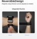 Ремінець AULUMU C03 Titanium Mag Buckle Quick-Release Band для Apple Watch 46 / 45 / 44 / SE 44 / 42 (Series 1-3) / Ultra (Gen 1-4) - Silver / Black (398001BS). Фото 9 з 12