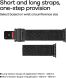 Ремінець AULUMU C03 Titanium Mag Buckle Quick-Release Band для Apple Watch 46 / 45 / 44 / SE 44 / 42 (Series 1-3) / Ultra (Gen 1-4) - Silver / Black (398001BS). Фото 5 з 12