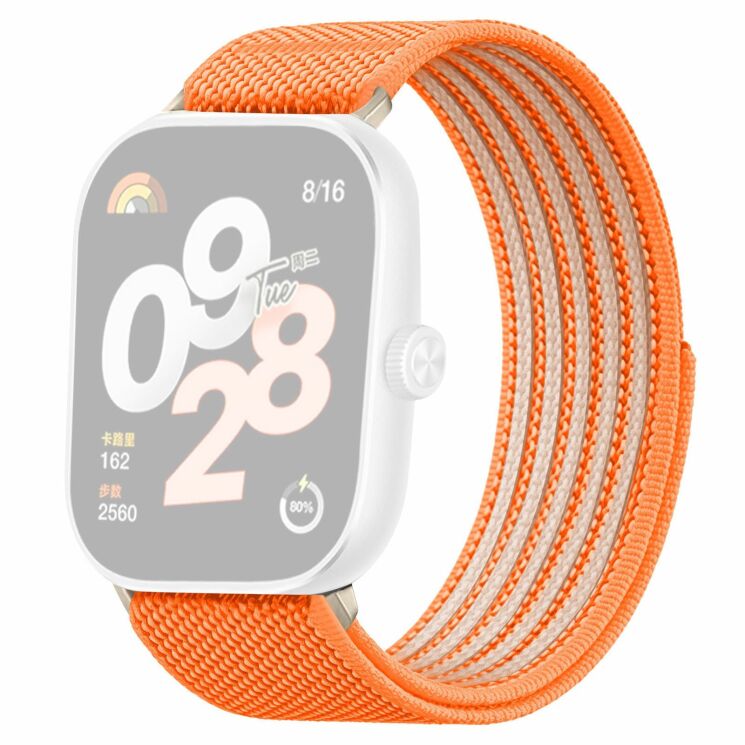 Ремінець Deexe Active Band для Xiaomi Smart Band 10 Pro / 9 Pro/ 8 Pro / Redmi Watch 6 / 5 /4 - Orange: фото 1 з 5