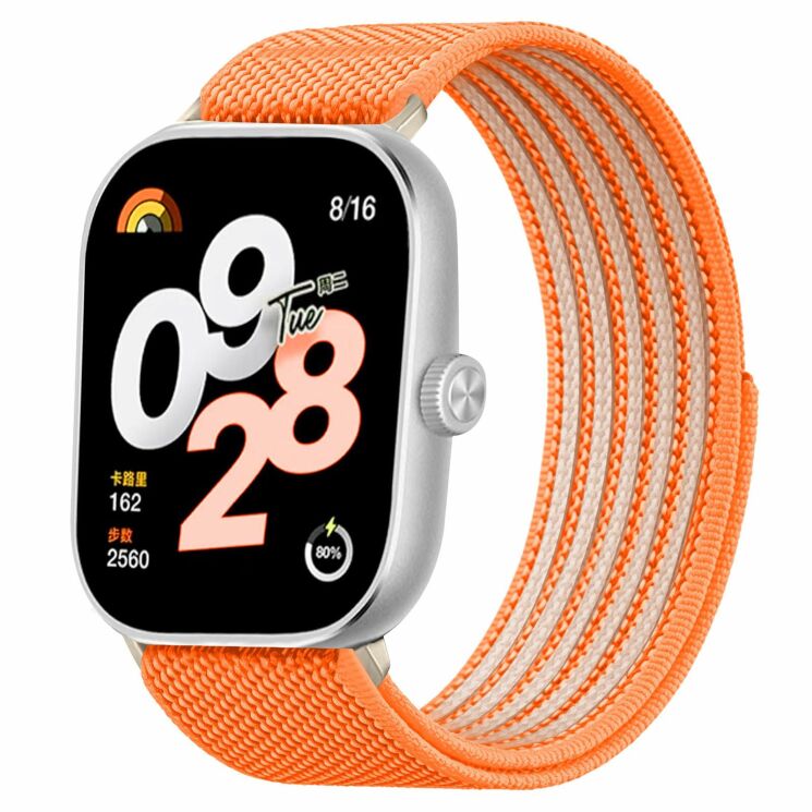 Ремінець Deexe Active Band для Xiaomi Smart Band 10 Pro / 9 Pro/ 8 Pro / Redmi Watch 6 / 5 /4 - Orange: фото 2 з 5