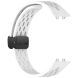 Ремешок Deexe Astra Strap для Huawei Band 11 Pro / Band 11 - White (410602W). Фото 4 из 6