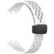 Ремешок Deexe Astra Strap для Huawei Band 11 Pro / Band 11 - White (410602W). Фото 3 из 6
