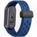 Ремешок Deexe Astra Strap для Xiaomi Mi Smart Band 8 / 9 - Dark Blue (326048DB). Фото 1 из 9