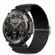 Ремінець Deexe Braided Strap для Huami Amazfit T-ReX Ultra - Black (327500B). Фото 3 з 4