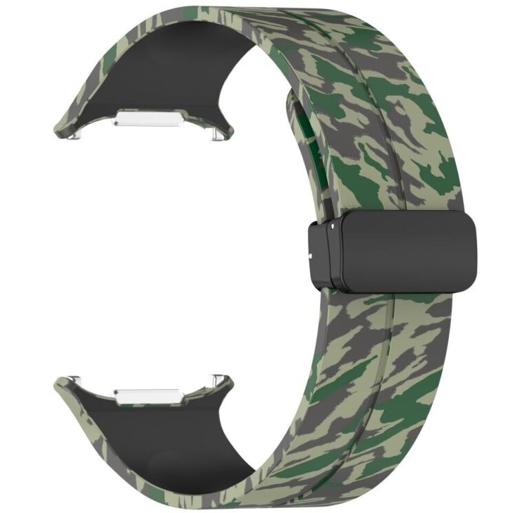 Ремешок Deexe Camouflage Pattern для Samsung Galaxy Watch Ultra (47mm) - Army Green: фото 2 из 6