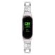 Ремешок Deexe Diamond для Xiaomi Mi Smart Band 8 / 9 - Silver (326019S). Фото 3 из 6