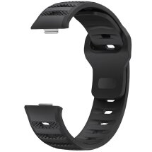 Ремінець Deexe Dot Texture для Huawei Watch Fit 3 / Fit 4 / Fit 4 Pro - Black: фото 1 з 5