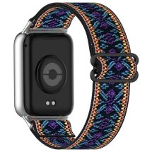 Ремешок Deexe Knitted Strap для Xiaomi Redmi Watch 4 / 5 / Mi Smart Band 8 Pro / Band 9 Pro - Blue / Purple: фото 1 из 9
