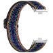 Ремешок Deexe Knitted Strap для Xiaomi Redmi Watch 4 / 5 / Mi Smart Band 8 Pro / Band 9 Pro - Blue / Purple (346419LP). Фото 3 из 9