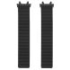 Ремешок Deexe Magnetic Band для Xiaomi Amazfit T-ReX 3 - Black / Orange (382701OB). Фото 2 из 3