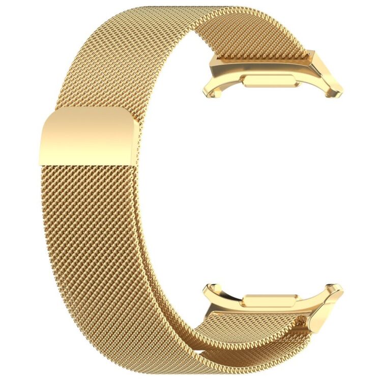Ремешок Deexe Milanese Stainless Steel для Samsung Galaxy Watch Ultra (47mm) - Gold: фото 3 из 8