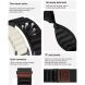 Ремінець Deexe Nylon Leather для годинників з шириною кріплення 22 мм - Indigo (895567IN). Фото 4 з 7