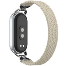 Ремешок Deexe Nylon Woven для Xiaomi Mi Smart Band 8 / Band 9 / Band 10 - Starlight: фото 1 из 5
