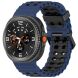 Ремінець Deexe Ocean Strap для Samsung Galaxy Watch 8 (40/44mm) / 8 Classic - Blue / Black (384117LB). Фото 2 з 6