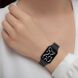 Ремешок Deexe Silicone Band для Xiaomi Mi Smart Band 9 Pro - Black (370312B). Фото 8 из 12