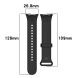 Ремешок Deexe Silicone Band для Xiaomi Mi Smart Band 9 Pro - Black (370312B). Фото 12 из 12