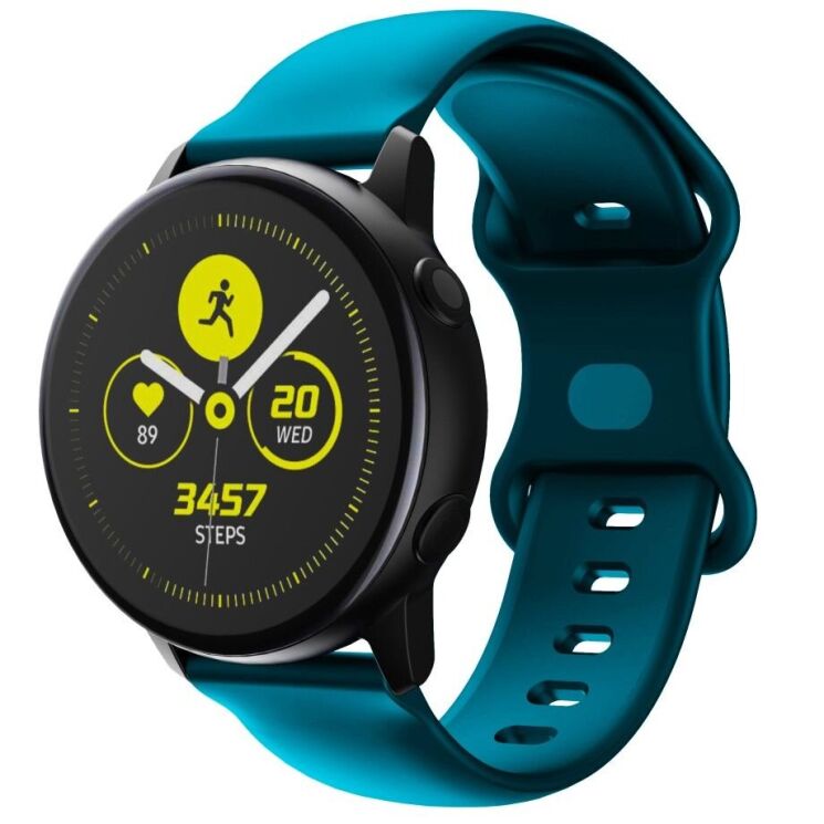 Ремешок Deexe Soft Silicone для Huawei Watch 3 / Watch 3 Pro - Dark Green: фото 3 из 6