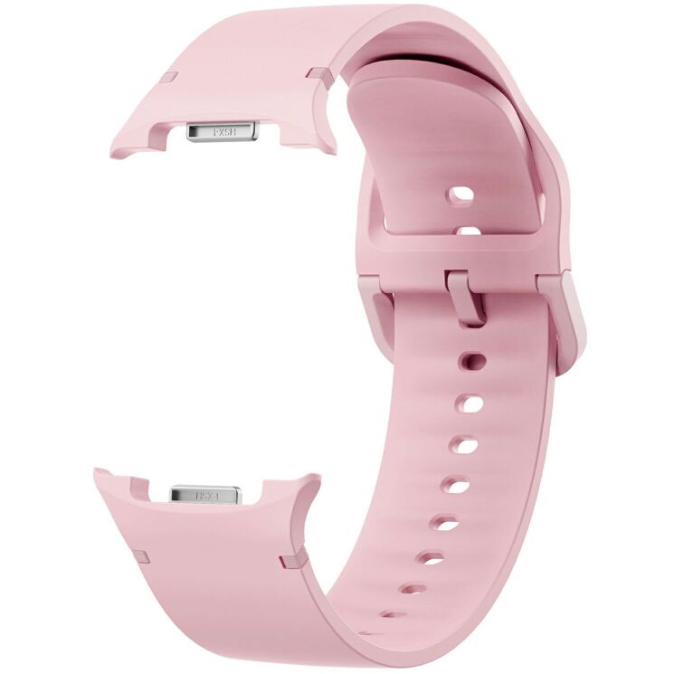 Ремінець Deexe Soft Silicone для Samsung Galaxy Watch 8 (40/44mm) / 8 Classic - Light Pink: фото 3 з 6