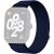 Ремешок Deexe Soft Weave для Xiaomi Redmi Watch 4 / Watch 5 / Watch 6 / Mi Smart Band 8 Pro / Band 9 Pro - Navy Blue: фото 1 из 5