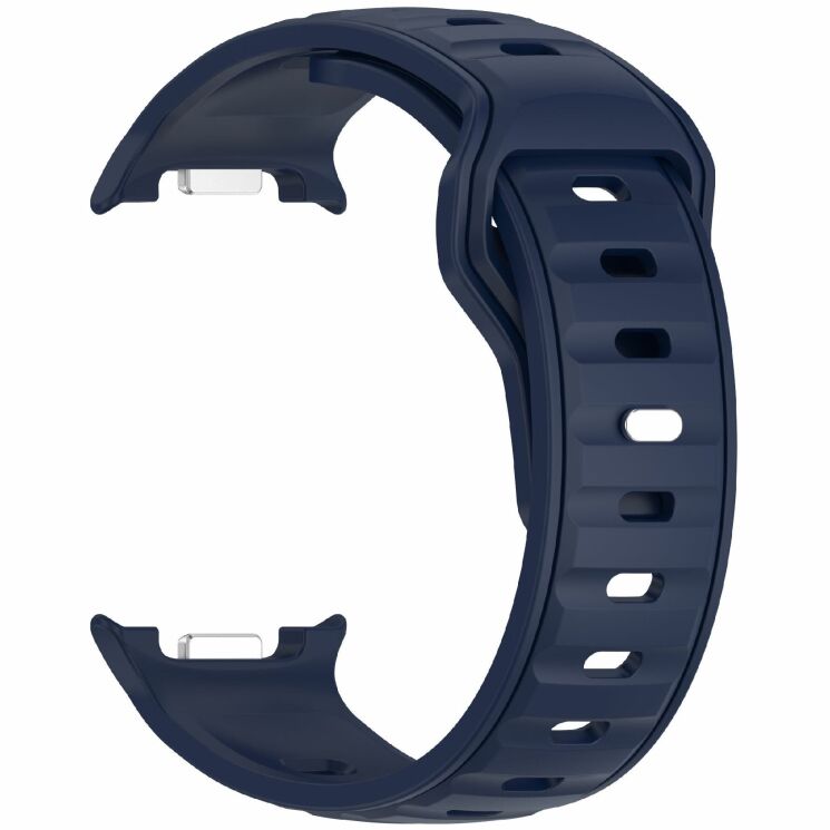 Ремінець Deexe Sport Band для Samsung Galaxy Watch 8 (40/44mm) / 8 Classic - Midnight Blue: фото 3 з 6
