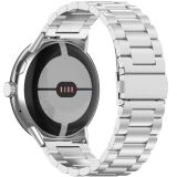 Ремешок Deexe Stainless Steel для Google Pixel Watch 3 (45mm) - Silver: фото 1 из 9