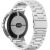 Ремешок Deexe Stainless Steel для Google Pixel Watch 3 (45mm) - Silver: фото 1 из 9