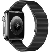 Ремінець Deexe Stainless Steel Mag для Apple Watch 42 (Series 10) / 41 / 40 / SE 40 / 38 - Black: фото 1 з 6