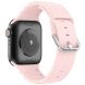 Ремешок Deexe Stripes Series для Apple Watch 46 / 45 / 44 / SE 44 / 42 (Series 1-3) / Ultra / Ultra 2 - Light Pink (251872LP). Фото 1 из 7