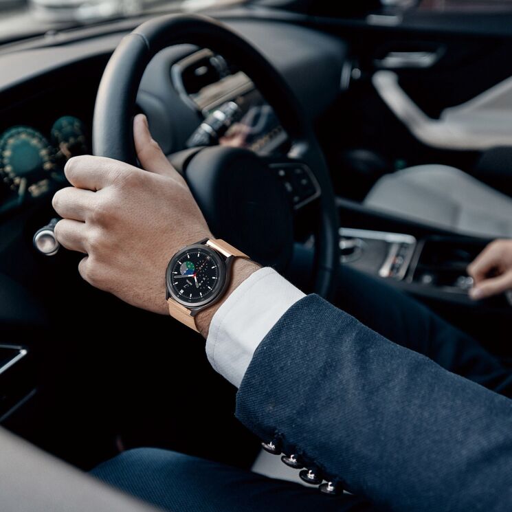 Ремешок DUX DUCIS Milanese Pro для часов с шириной крепления 22 мм - Gold (895552F) Ремешок DUX DUCIS Milanese Pro для часов с шириной крепления 22 мм - Gold: фото 7 из 9