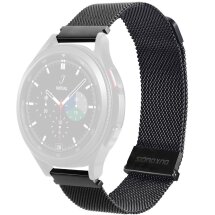 Ремінець DUX DUCIS Milanese Pro для годинників з шириною кріплення 22 мм - Black: фото 1 з 9