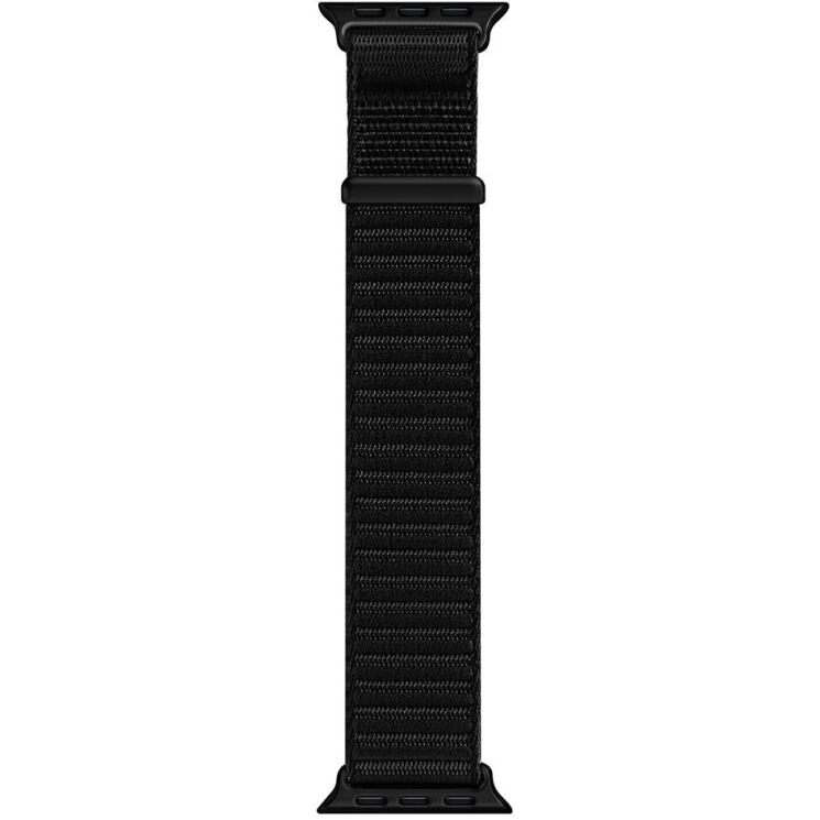 Ремінець DUX DUCIS YE Series для Apple Watch 46 / 45 / 44 / SE 44 / 42 (Series 1-3) / Ultra / Ultra 2 - Black: фото 2 з 11