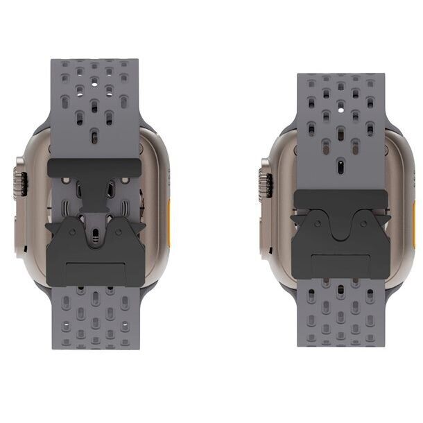 Ремешок KALEBOL Astra Strap для Apple Watch 46 / 45 / 44 / SE 44 / 42 (Series 1-3) / Ultra / Ultra 2 - Space Grey: фото 5 из 9