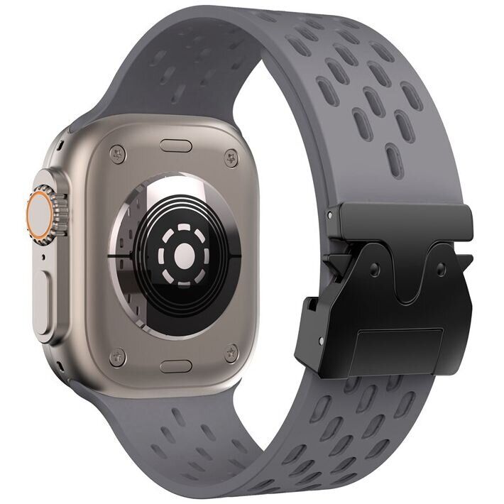 Ремешок KALEBOL Astra Strap для Apple Watch 46 / 45 / 44 / SE 44 / 42 (Series 1-3) / Ultra / Ultra 2 - Space Grey: фото 2 из 9